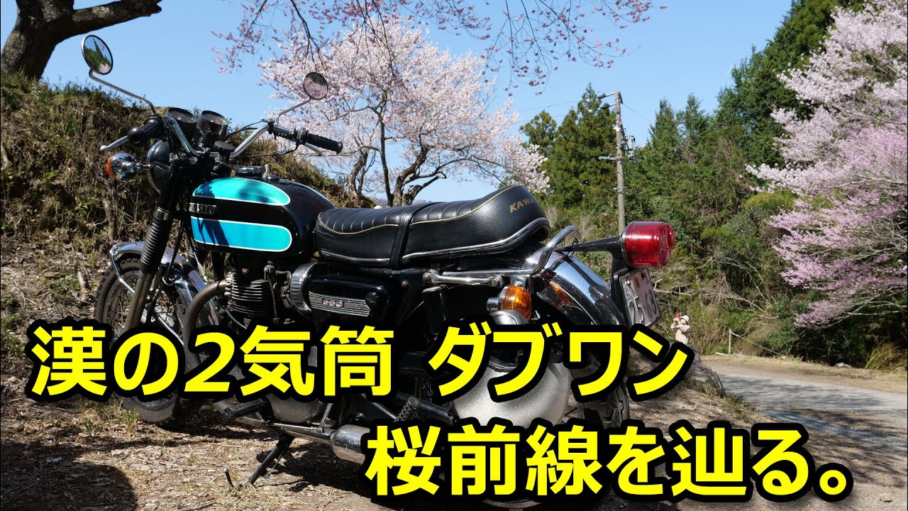 Kawasaki 650 W1SA for men. The classic vertical twin - YouTube