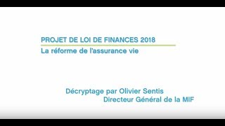 Projet de réforme de l'assurance vie