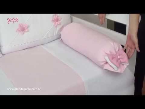 Kit Cama Babá Piquet Rosa | Ref: 47255