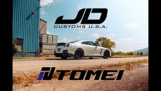 JD Customs U.S.A. Nissan R35 GT-R  TOMEI Expreme Ti Full Titanium Exhaust System