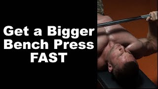 Double Negatives to get a Bigger Bench Press FAST