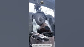 Automated Stone Cutting Tool Innovation for Heavy Precision #innovation