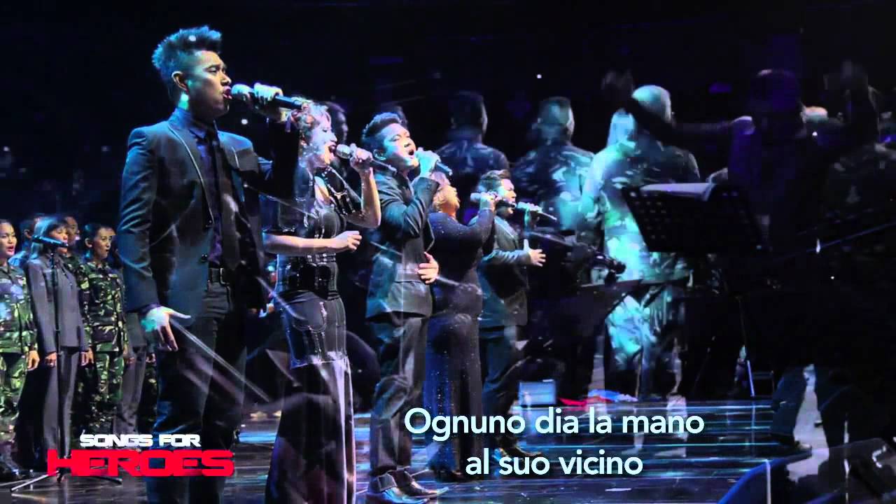 The Prayer - Andrea Bocelli (AFP Chorale, PNP Chorale & 5th Gen's performance on Songs for Heroes 1)