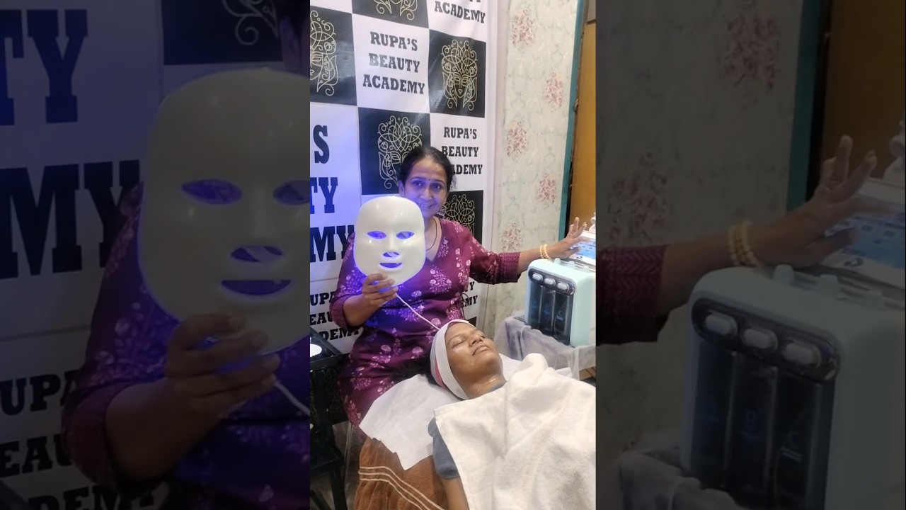 ✨ A little life of a HydraFacial LED Mask ✨From tired & dull skin .