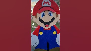 Super Mario Bros piñata #pinata