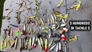 LURE HUNTING BELOW DENISON DAM 2021!! ( hundreds $$ worth of lures found)