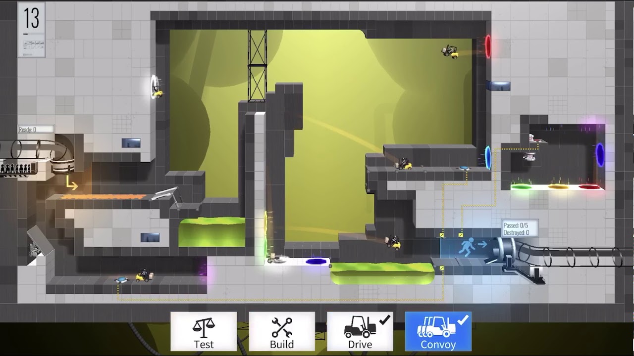Bridge Constructor Portal Proficiency DLC #13: $1800 - YouTube