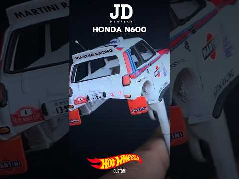 Honda N600 Rally Hotwheels Custom