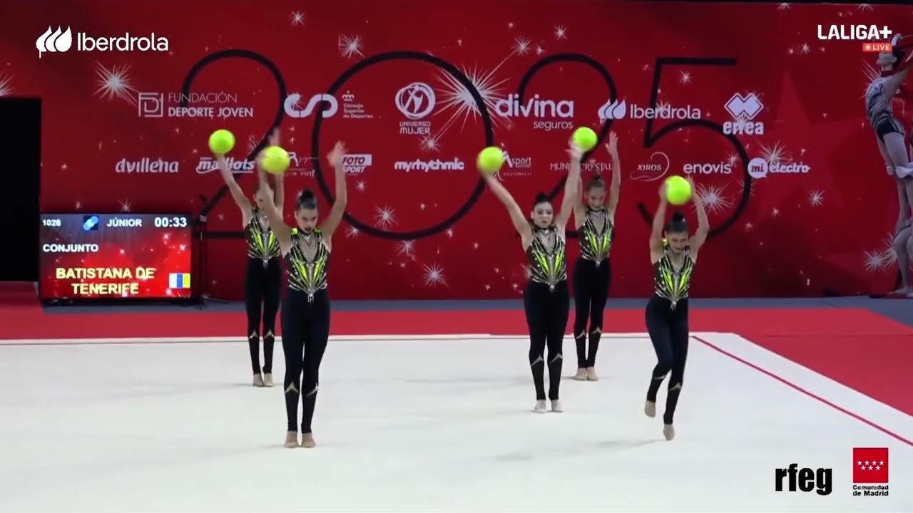 Batistana de Tenerife, junior, pelotas, Cto de España conjuntos 2025