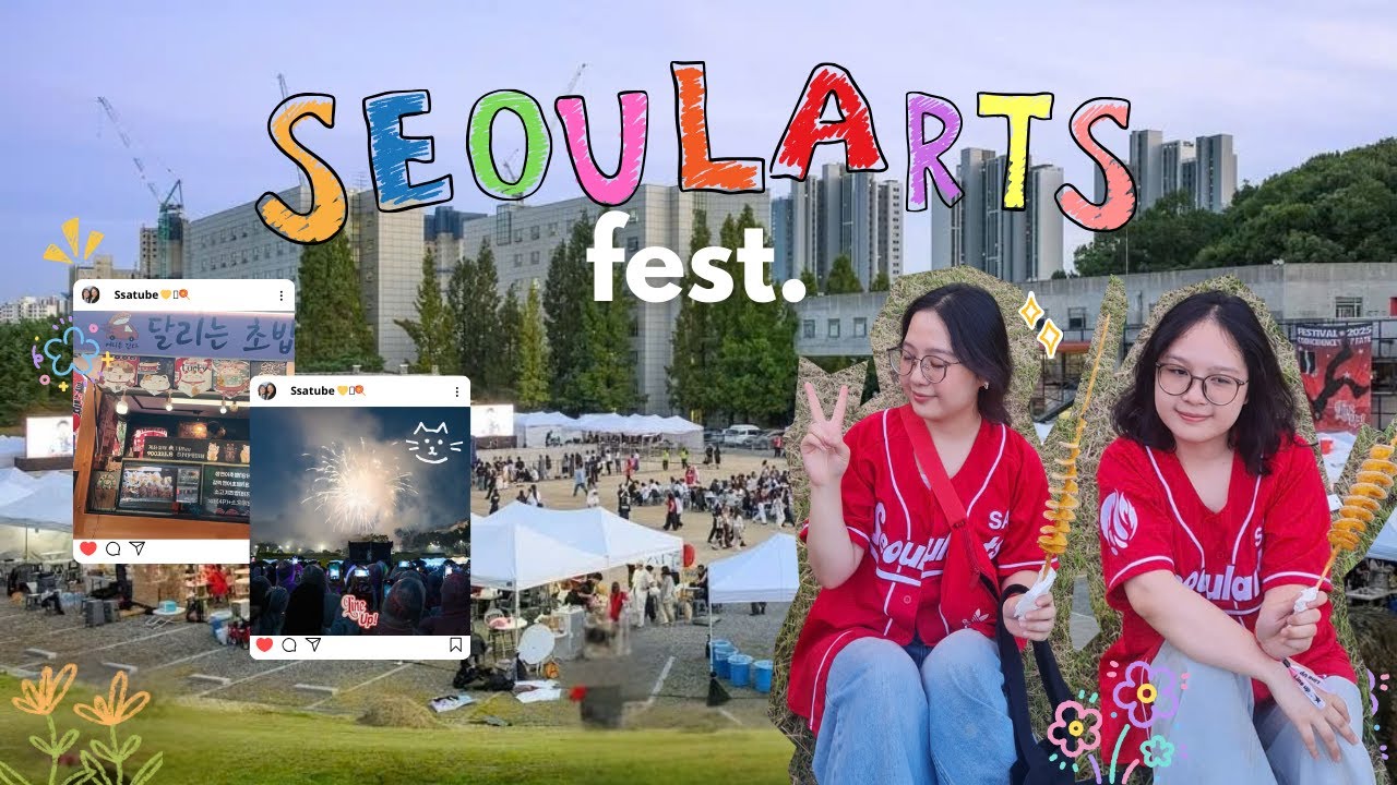 Uni Festival Vlog | Lần đầu tham gia lễ hội trường Nghệ thuật Hàn Quốc (ft.SeoulArts)