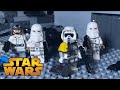 The battle in the snow a lego star wars stopmotion