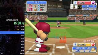 MLB Power Pros 2008 MLB Life (Created Player Mode) 100 Dingers in 2:37:14