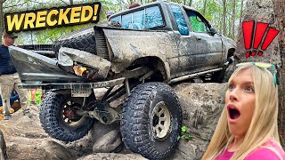 Toyota Truck WRECKED Off Road &amp; Our Jeep BREAKS DOWN!