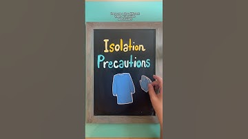 ISOLATION PRECAUTIONS #nursingschool