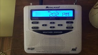 Required Weekly Test Expiring on Midland WR-120