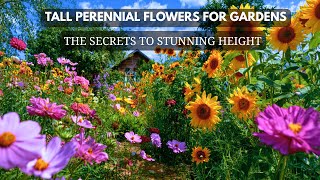 Tall Perennial Flowers for Gardens That Wow! Elevate Your Backyard Now!