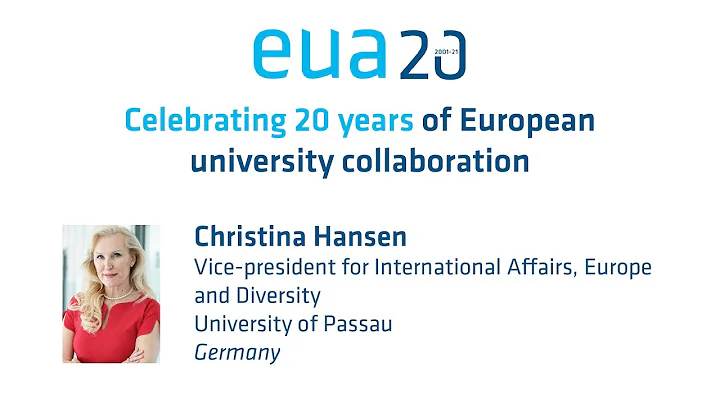 Celebrating EUA 20 years - Christina Hansen, Unive...