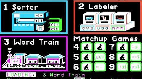 Apple II Longplay - Reader Rabbit Part.2