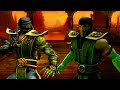 Reptile vs Sub-Zero - Mortal Kombat: Shaolin Monks (PS2)