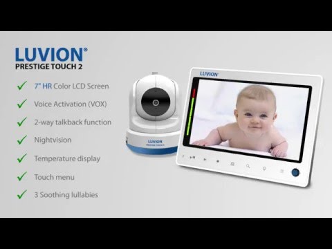 Luvion Prestige Touch 2 - Babyfoon met camera - Babyphone - Baby Monitor