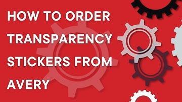 How to order Amazon Transparency stickers from Avery printing services, step by step (2024)