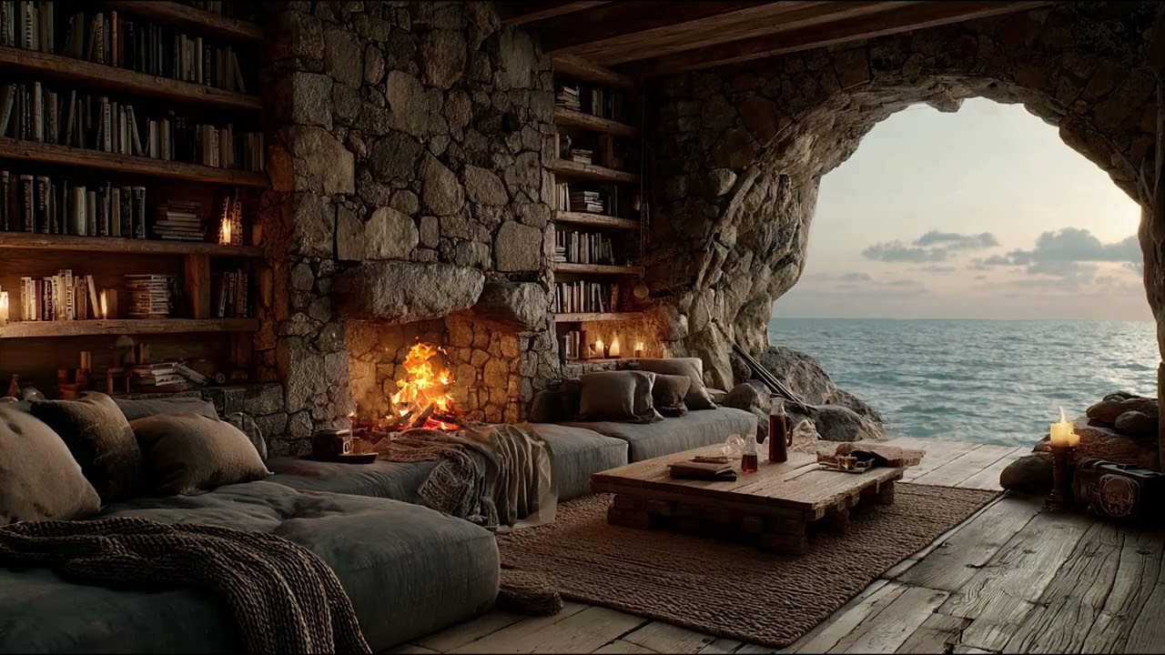 Gentle Waves, Wind & Fire – Meditation & Sleep Music