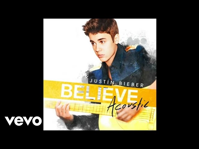 Justin Bieber - Beauty And A Beat (Acoustic) (Audio) class=