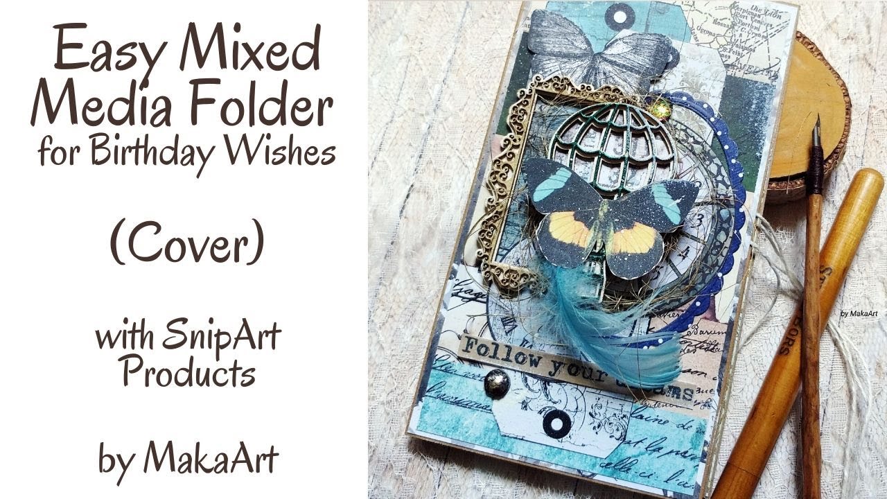 Easy MM Folder for Birthday Wishes - Cover  (MakaArt) #36