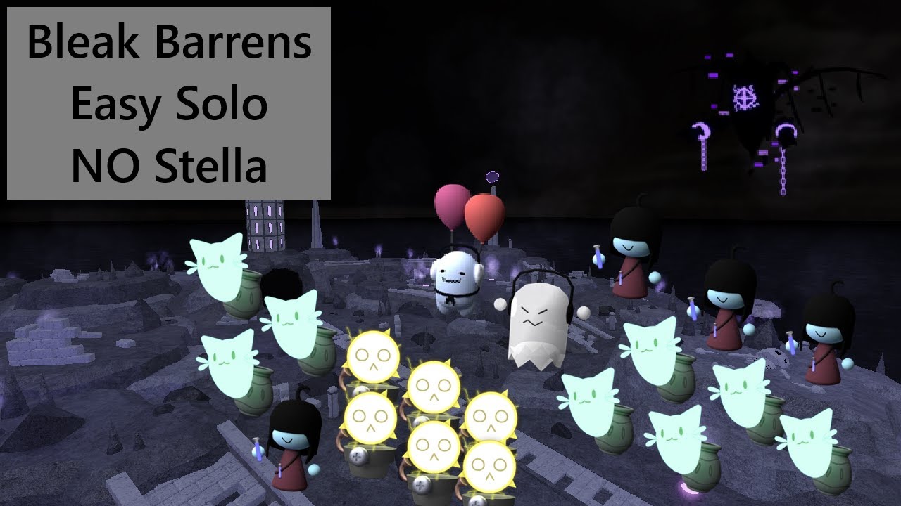 Bleak Barrens Easy Solo (without Stella) tower heroes