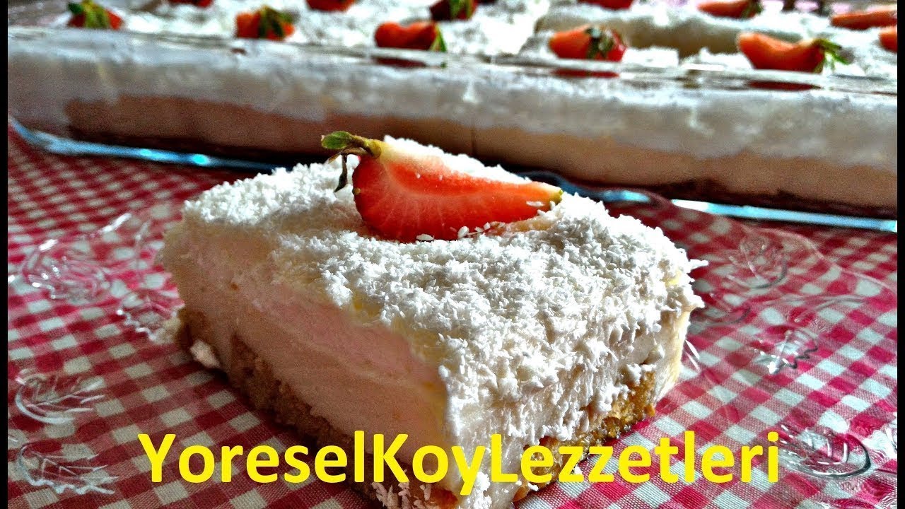 etimekli çilekli puding nasıl yapılır