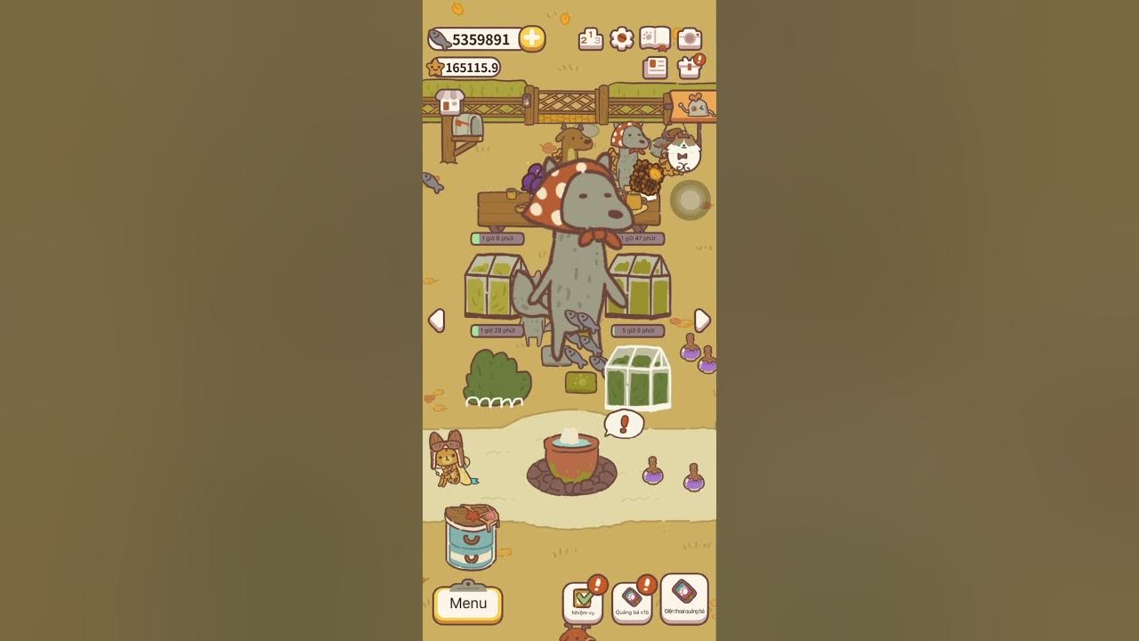 Game Animal Restaurant Lá thư Du lịch cho nhân viên 2021 Hedwig cần