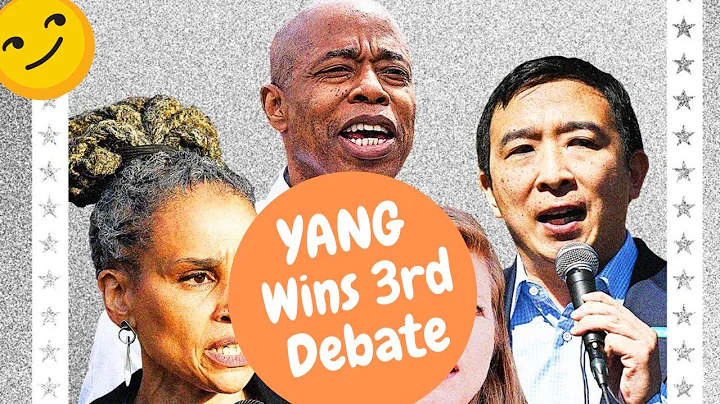 ANDREW YANG | DID HE PERFORM THE BEST | 3RD MAYORAL DEBATE