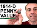 1914-D Penny VALUE (How Much It Has Actually Sold For!)