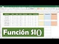 Curso Excel - Función si con varias condiciones