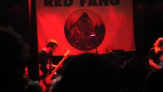 Red Fang - Behind the Light (early version) new song debut! (Live) @ Slim&#39;s SF 10/27/12 Q3HD
