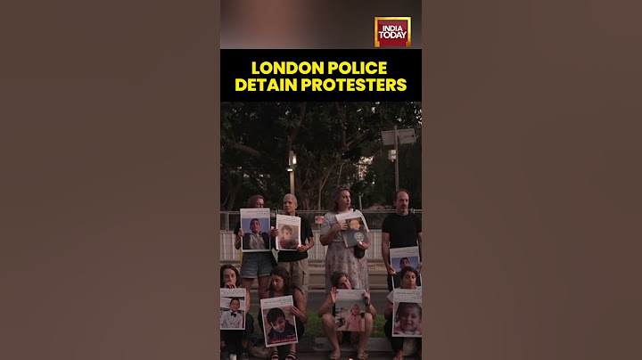 Over 40 Arrested at #london  Protest in Support of Banned Group #palestine  Action | #shorts