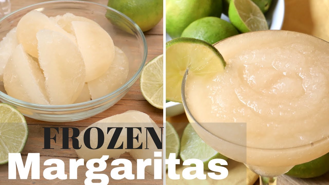 Easy Frozen Margaritas (Blender Margarita Cubes) | Divas Can Cook