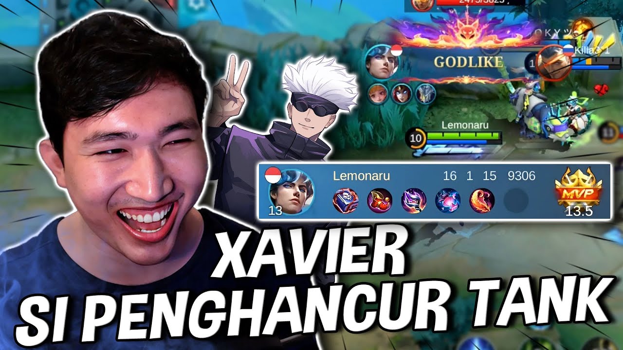 MUSUH TEBAL SEMUA ?! XAVIER SOLUSINYA !! - Mobile Legends #MLBBIDCreator