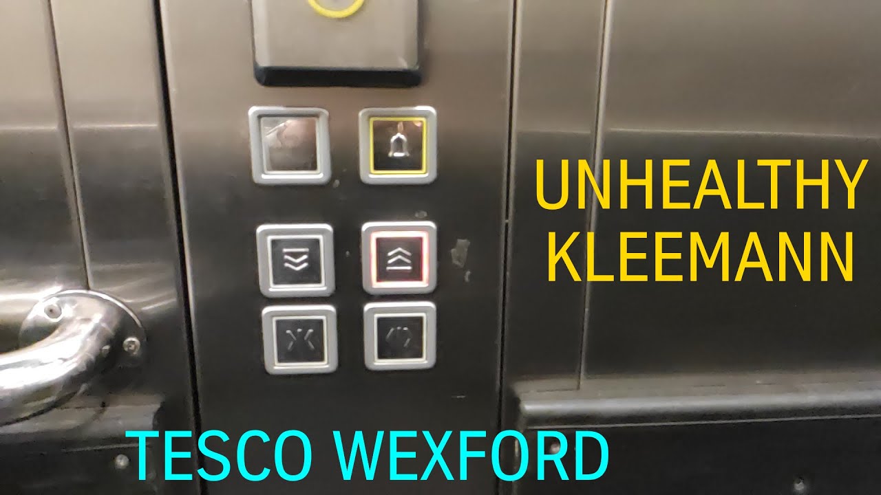 Unhealthy Kleemann lift at Tesco Extra in Wexford Town
