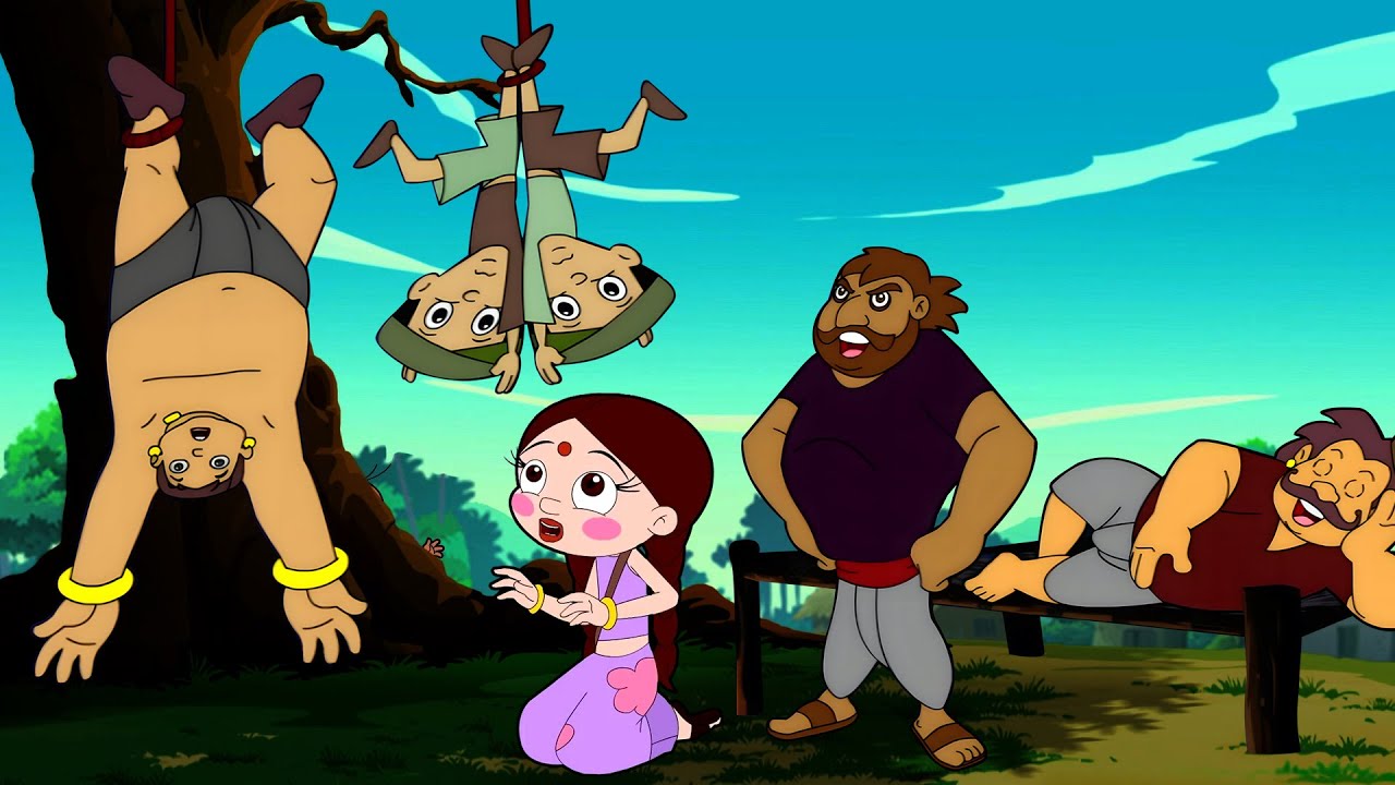 Chutki - The Horse Thieves of Dholakpur | Great Rescue by Chutki | Chhota Bheem Cartoons