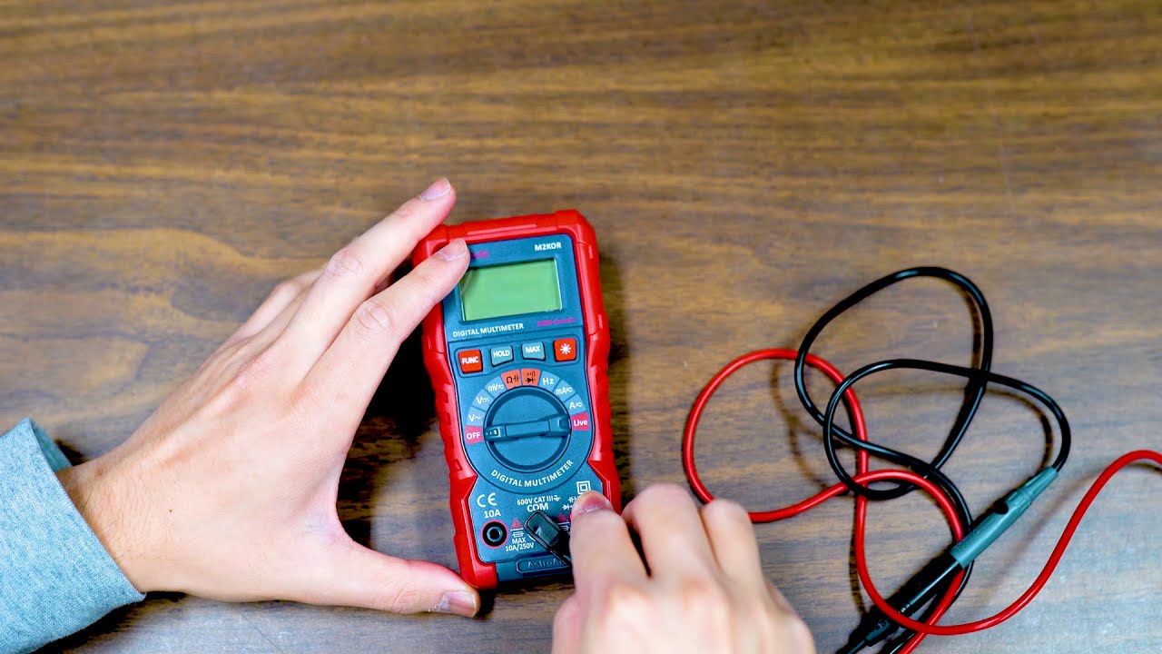 Astroai Digital Multimeter Trms 2000 Counts Youtube