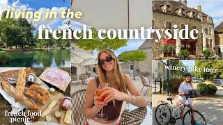 Life in a small French town- vineyard bike tour, picnics and wine tastings in Beaune 🥂🇫🇷