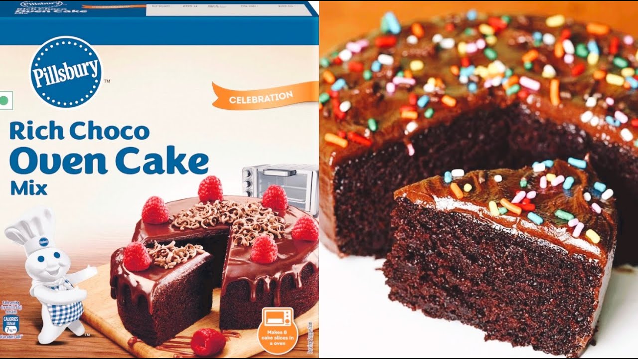 Pillsbury RIch choco oven cake mix cake mix cacke recipe IFB oven