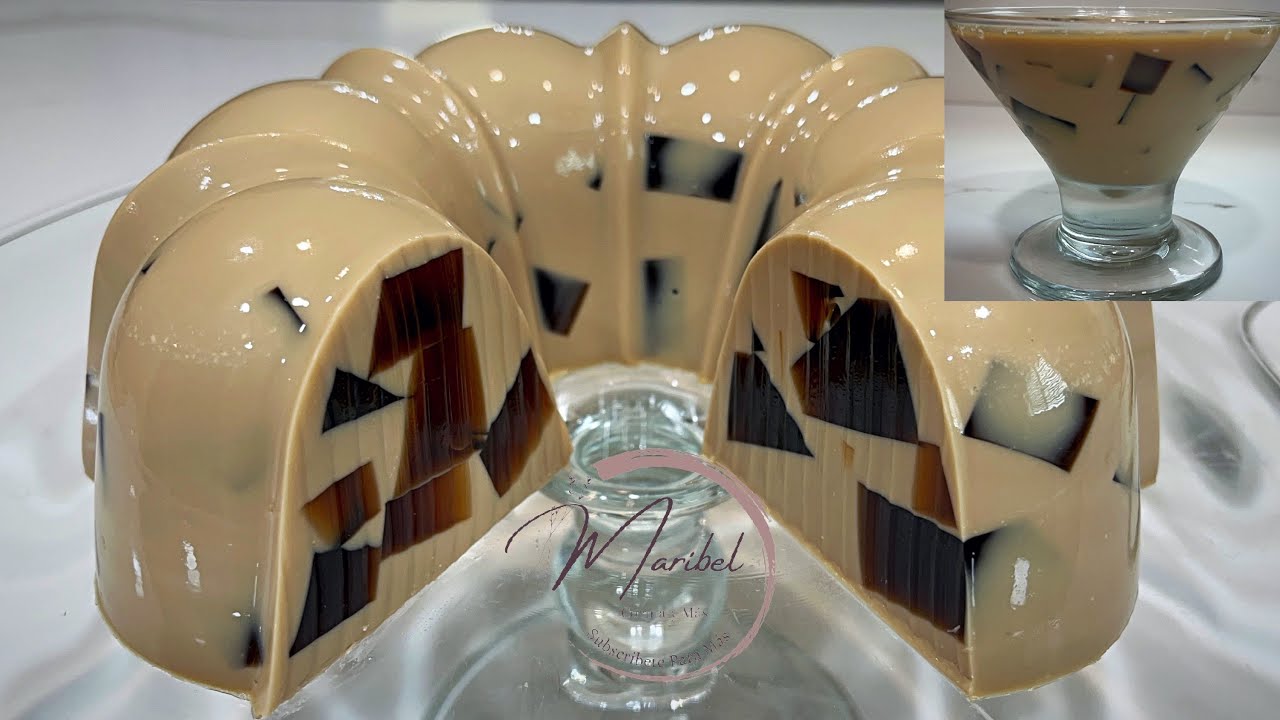 Десерт! Кофейное желе ☕️ Торт «Три молока» с кофейной мозаикой / Очень вкусно!