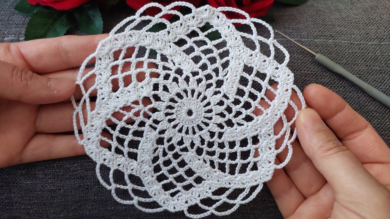 New Model - Amazing Flower Crochet Pattern: Online Tutorial for Beginners in Crocheting