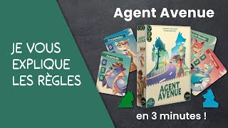 I'll explain the rules of the AGENT AVENUE game to you in less than 3 minutes!