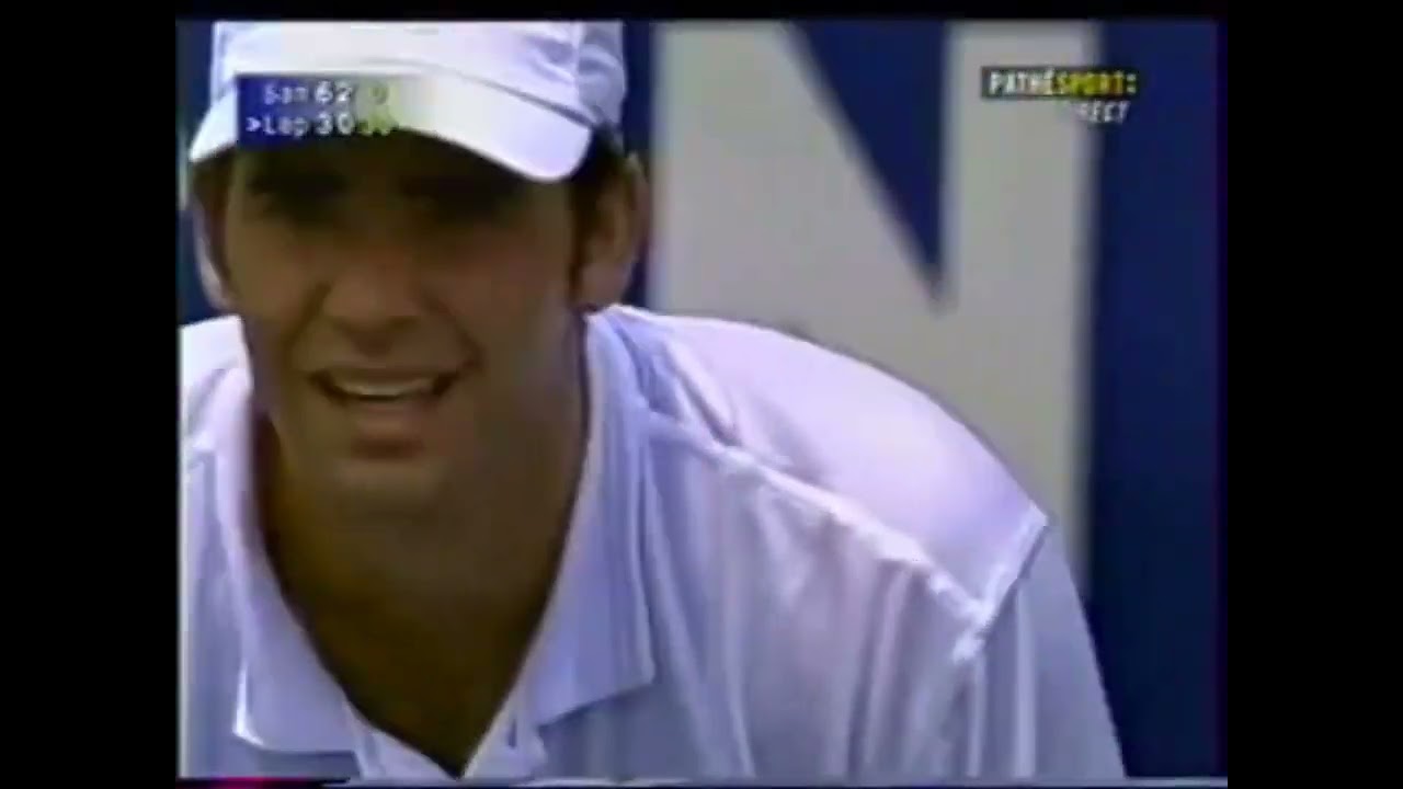 Pete Sampras vs Nicolas Lapentti 2001 Cincinnati R1 Highlights