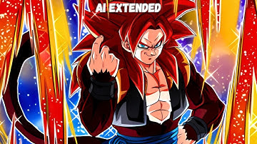 Dokkan LR AGL SSJ4 Gogeta Intro OST | AI Reimagined