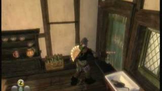 Fable 2 / Inside Wraithmarsh Demon Door + Tutorial = Legendary Weapon
