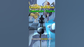 Easiest God Wars Dungeon Boss: Commander Zilyana Guide!🪽 #oldschoolrunescape #runescape #osrs #guide
